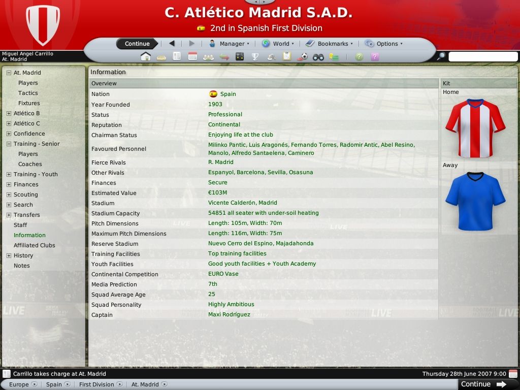 Worldwide Soccer Manager 2008 - Image 3