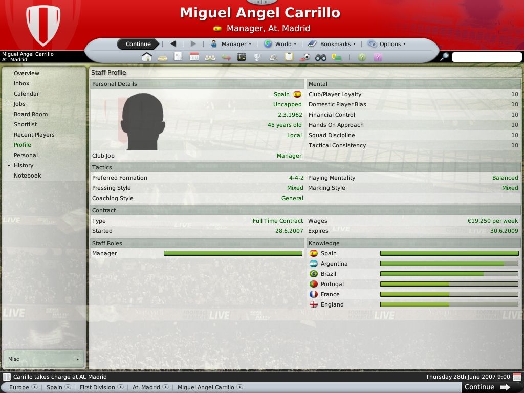 Worldwide Soccer Manager 2008 - Image 2