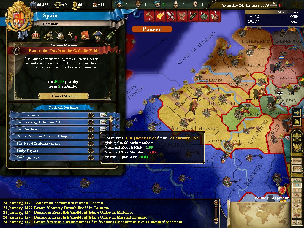 Europa Universalis III: In Nomine - Image 4