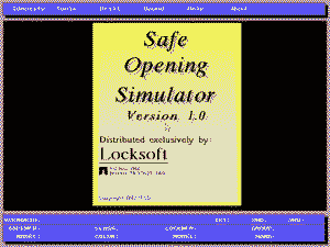 Safe Opening Simulator