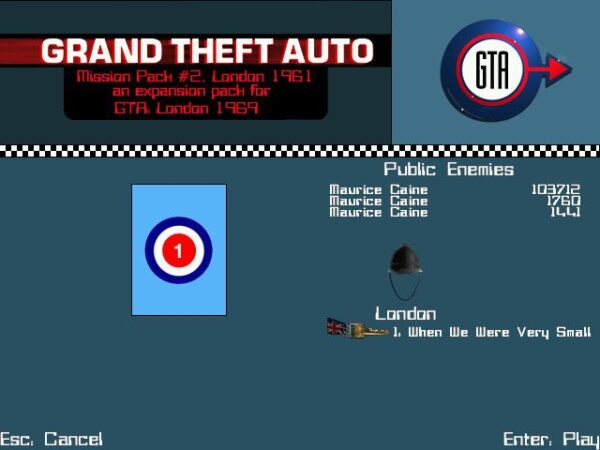 Grand Theft Auto: Mission Pack #2 - London 1961 - Image 2