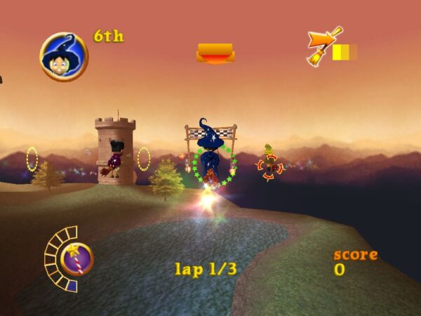 Billy the Wizard: Rocket Broomstick Racing - Image 2
