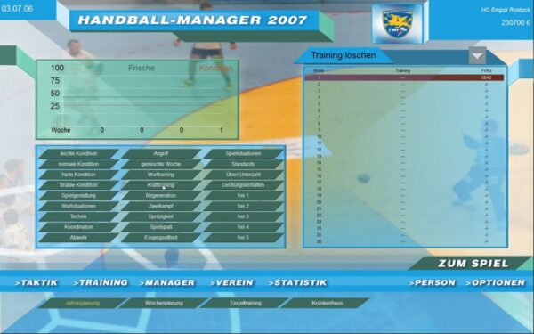 Handball Manager 2007: World Edition - Image 3
