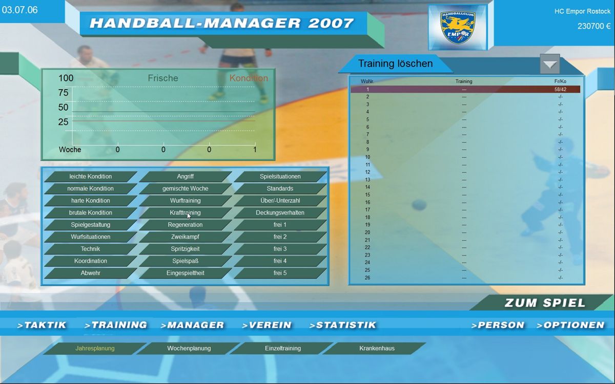 Handball Manager 2007: World Edition - Image 3