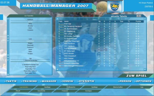 Handball Manager 2007: World Edition - Image 2