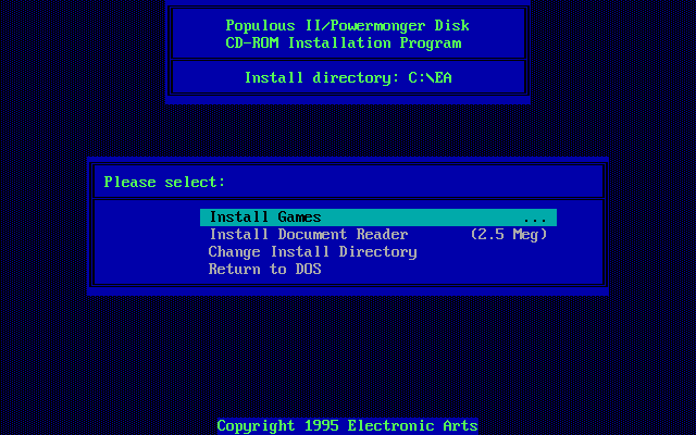 Powermonger / Populous II - Image 3