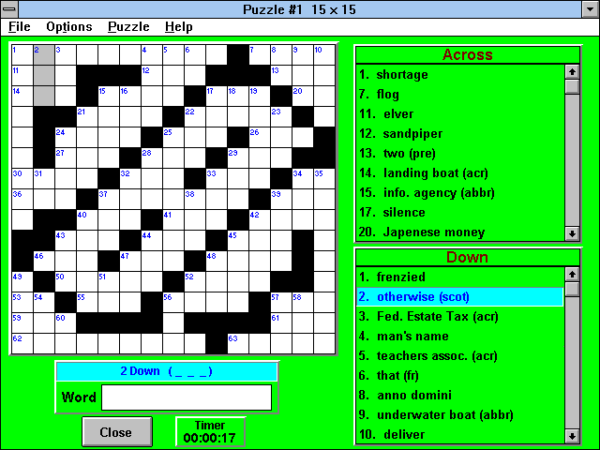 Crosswords & More for Windows - Image 4