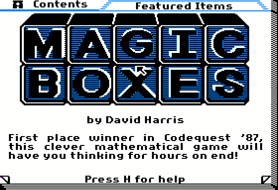 Magic Boxes