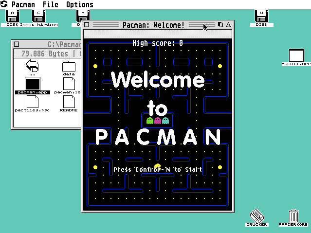 Pacman for GEM