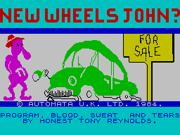 New Wheels John?