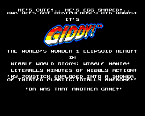 Wibble World Giddy: Wibble Mania!