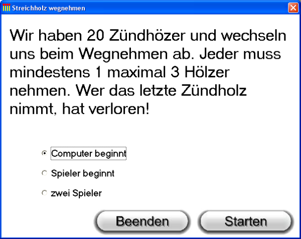 Streichholz wegnehmen - Image 3