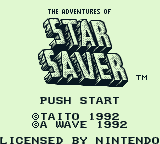 The Adventures of Star Saver