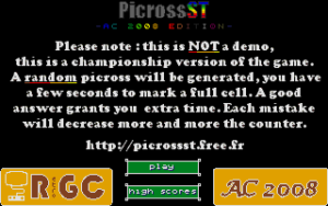 PicrossST: AC 2008 Edition