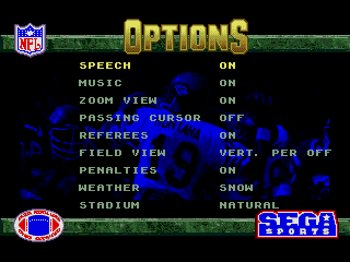 NFL Football '94 starring Joe Montana - Image 3