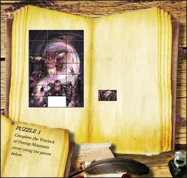 Fighting Fantasy Picture Puzzle - Image 2
