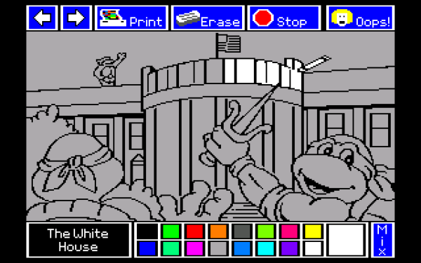 Electric Crayon Deluxe: Teenage Mutant Ninja Turtles: World Tour - Image 2