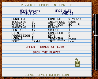 Premier Manager 2 - Image 2
