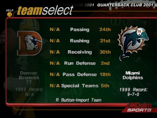 NFL QB Club 2001 - Image 2