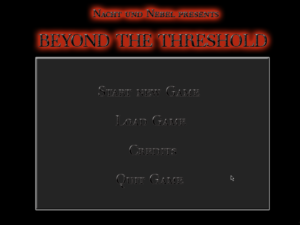 Beyond the Threshold