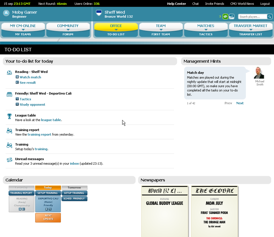 Championship Manager Online - Image 3