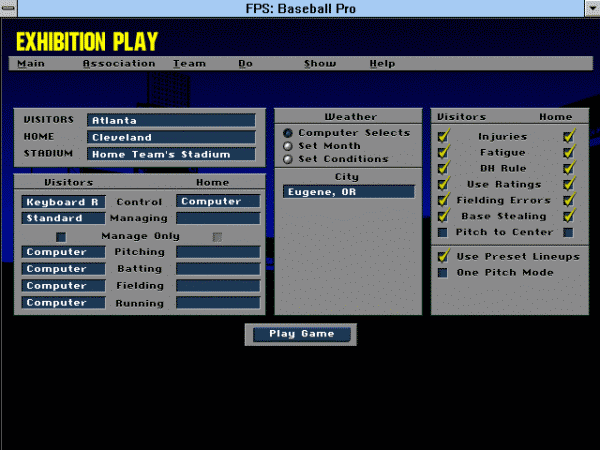 Front Page Sports: Baseball Pro '96 Season - Image 3