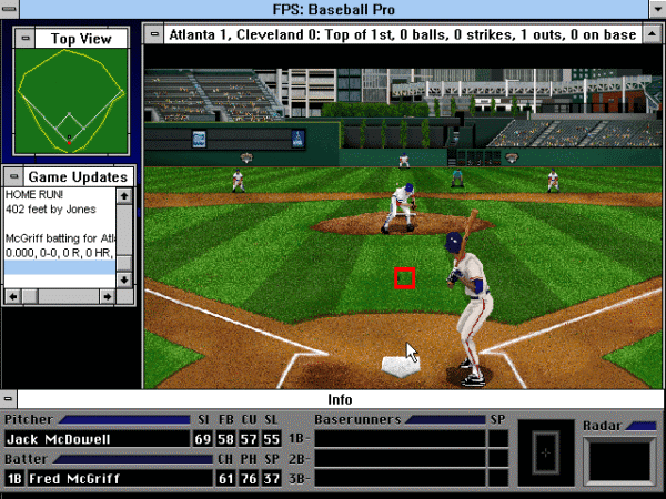 Front Page Sports: Baseball Pro '96 Season - Image 2