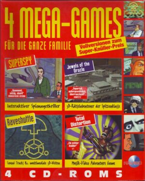 4 Mega-Games für die ganze Familie
