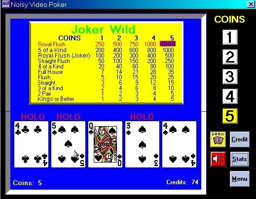 Noisy Video Poker and Blackjack - Image 4