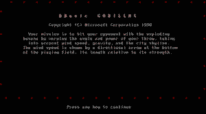 MS-DOS 5 (included games)