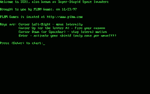 Super Stupid Space Invaders