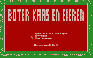 Boter kaas en eieren