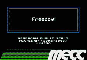Freedom!