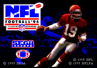 NFL Football '94 starring Joe Montana - Image 4