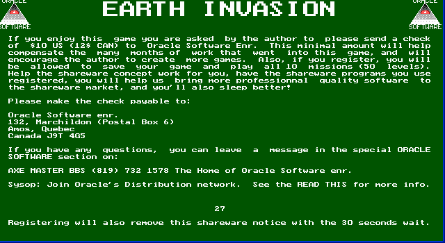 Earth Invasion
