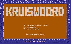 Kruiswoord