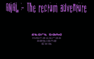 ANAL: The Rectum Adventure