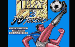 I Play: 3-D Soccer