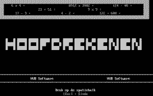 Hoofdrekenen