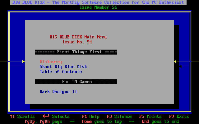Big Blue Disk #54 - Image 2