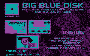 Big Blue Disk #56