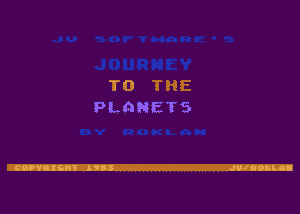Journey to the Planets