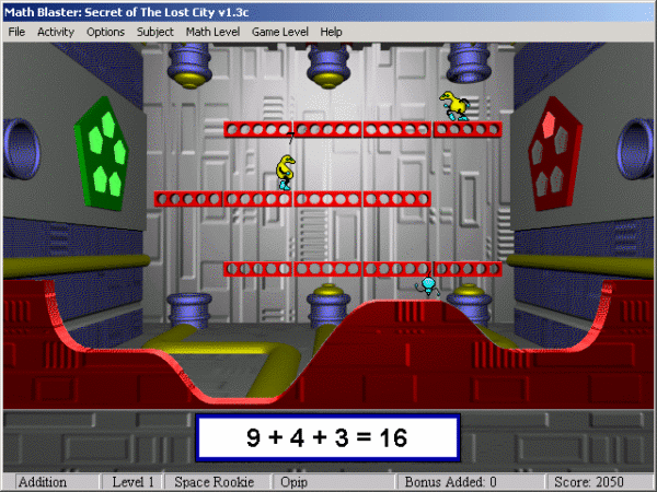 Math Blaster: Episode 2 - Secret of the Lost City - Retro Replay