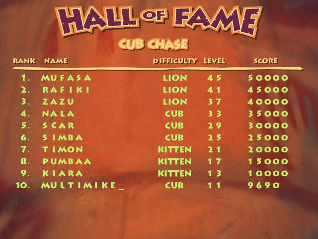 Disney's Hot Shots: Cub Chase - Image 5