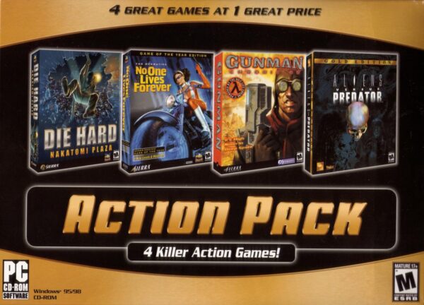 Action Pack - 4 Killer Action Games! - Retro Replay