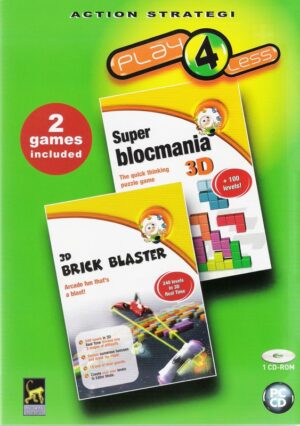 Super Blocmania 3D + 3D Brick Blaster