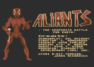 Aliants: The Desperate Battle For Earth!