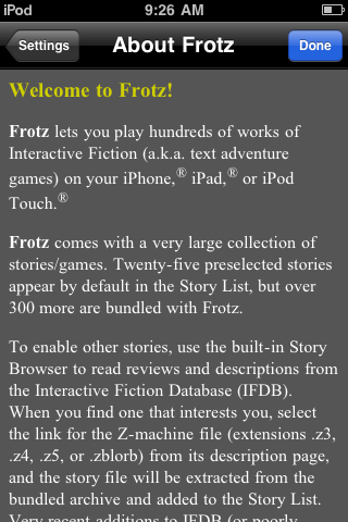Frotz (included games) - Image 5