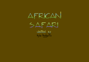 African Safari