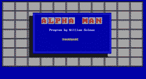 Alpha Man